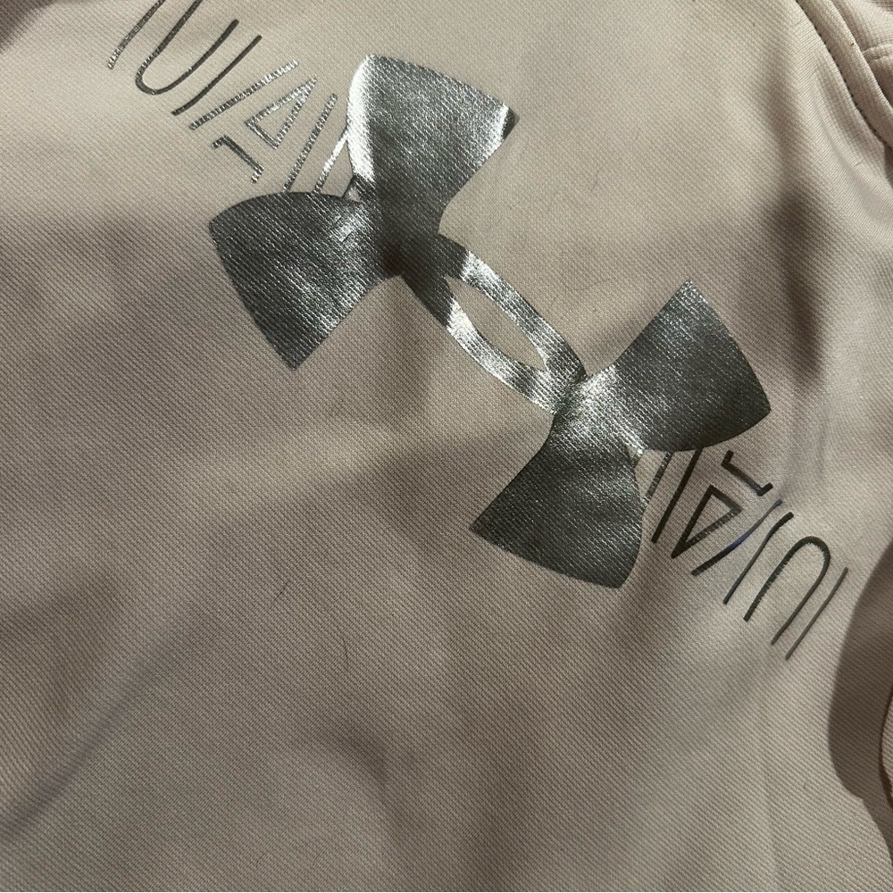 Light pink!!!! Under armour hoodie size medium